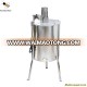 Electrical automatic 4 frames honey extractor hot sale cheap